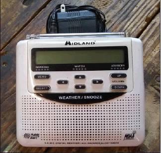 With weather radios, please use major brand batteries.            The Marlin Democrat, Melinda Foster