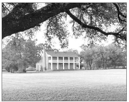 The expansive lawn of the 1875 Bassett House will be the site of the official Texas Historical Marker dedication on June 8, 2019.