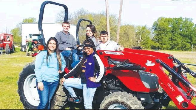 Marlin Agriculture Science Department recently had delivery of a new McCormick X1.35 Tractor, to be used at the Marlin School Farm from TexStar Equipment Sales in Marlin.            Contributed photo