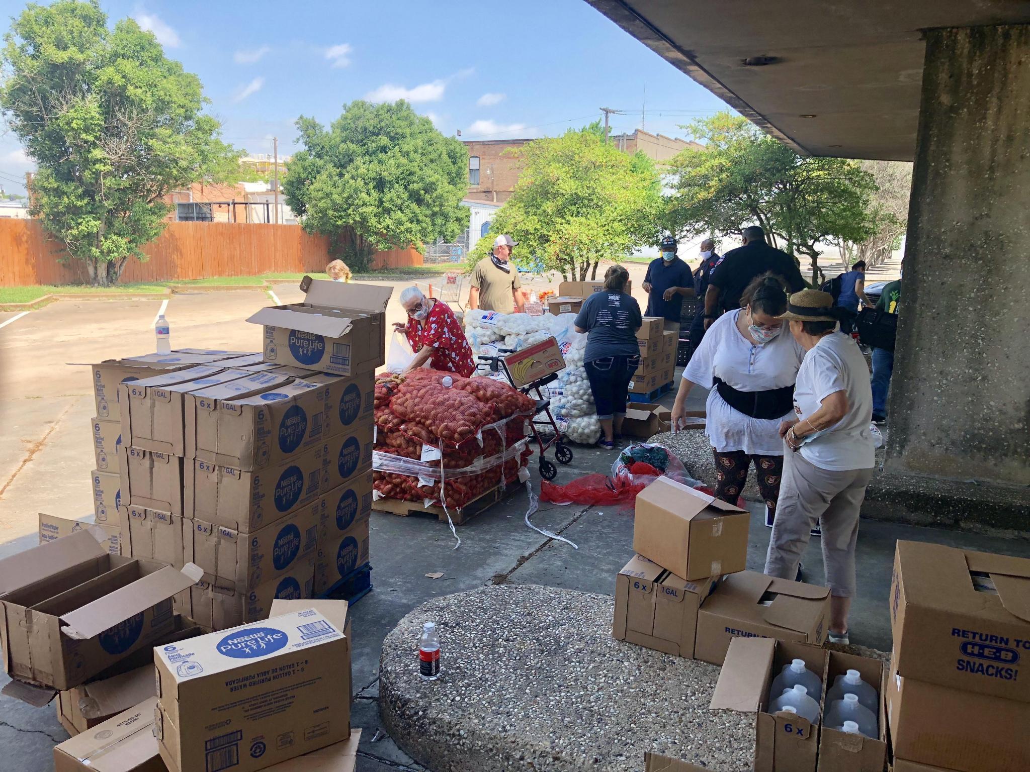 Samaritan House Food Drive The Marlin Democrat