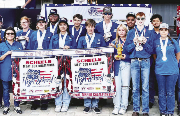 3 Chilton ISD BBQ Teams Place in Top 20 at Nationals
