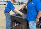 Chilton Jr. High BBQ Team Cooks Chili with Herzog Beef