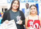 Roxanne Andrade and Vivi Andrade were named Ms. Tennis.