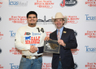 Henry Barrientos, Calf Scramble winner at the 2026 Fort Worth Stock Show &amp; Rodeo sponsored by The Long Family.