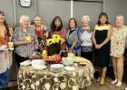 Photograph: Community Garden Club of Marlin is the oldest, federated and continuous garden club in the State of Texas. Treasurer Susan Byrd, Derinda Austin, Nelda Brown, Jan Smith, Angel Butler, Olga Rosas, Bettye Trotter, President Letitia Estep Contribu