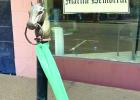 Marlin Honors Flood Victims with Green Ribbons Downtown