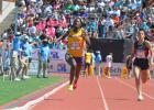Keundra Wilson beat her own school record on the way to another state championship in the 100 meter dash. Wilson also won the state title last year as well. Photos by Colton McWilliams