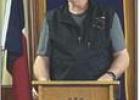 Rotarian Roger Nutt delivers a captivating educational discourse on hymnody. Photograph by L. Estep
