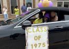 Charlene Timms Clay (c/o ’75) escorts the Parade Marshal, Ethelene Sherman Green (c/o ’65) Charlene Timms Clay (c/o ’75) escorts the Parade Marshal, Ethelene Sherman Green (c/o ’65)