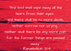 Revalations 21:4