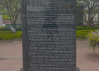 This is the memorial marker that Black Pearls of Genealogy (BPoG) placed in Kingstree, South Carolina last year, where the journey began for 435 freedmen, women and children, who traveled to Falls County Texas in 1867 for a new life. Photos courtesy of Da This is the memorial marker that Black Pearls of Genealogy (BPoG) placed in Kingstree, South Carolina last year, where the journey began for 435 freedmen, women and children, who traveled to Falls County Texas in 1867 for a new life. Photos courtesy of Da