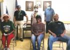  Pictured: Linda Lockridge, Sue Butler, Donnie Butler, Howard Moore, Hermetta Paul, Ennis Degrate. Not pictured Albert Mango, Sandra Mitchell, Rev. Stephen Johnson.