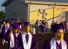 Gearing up for the ceremony to begin (Photo by Madison Mahoney)